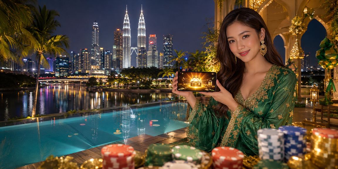 Pemain VIP di Kuala Lumpur menikmati bonus Hari Raya selepas log masuk ke akaun 200000