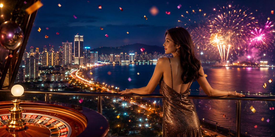 Permainan roulette bergaya Malaysia di Pulau Pinang yang ikonik